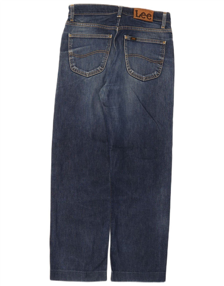 Lee Vaqueros Rectos Brooklyn Para Hombre W32 L30 Algodón Azul