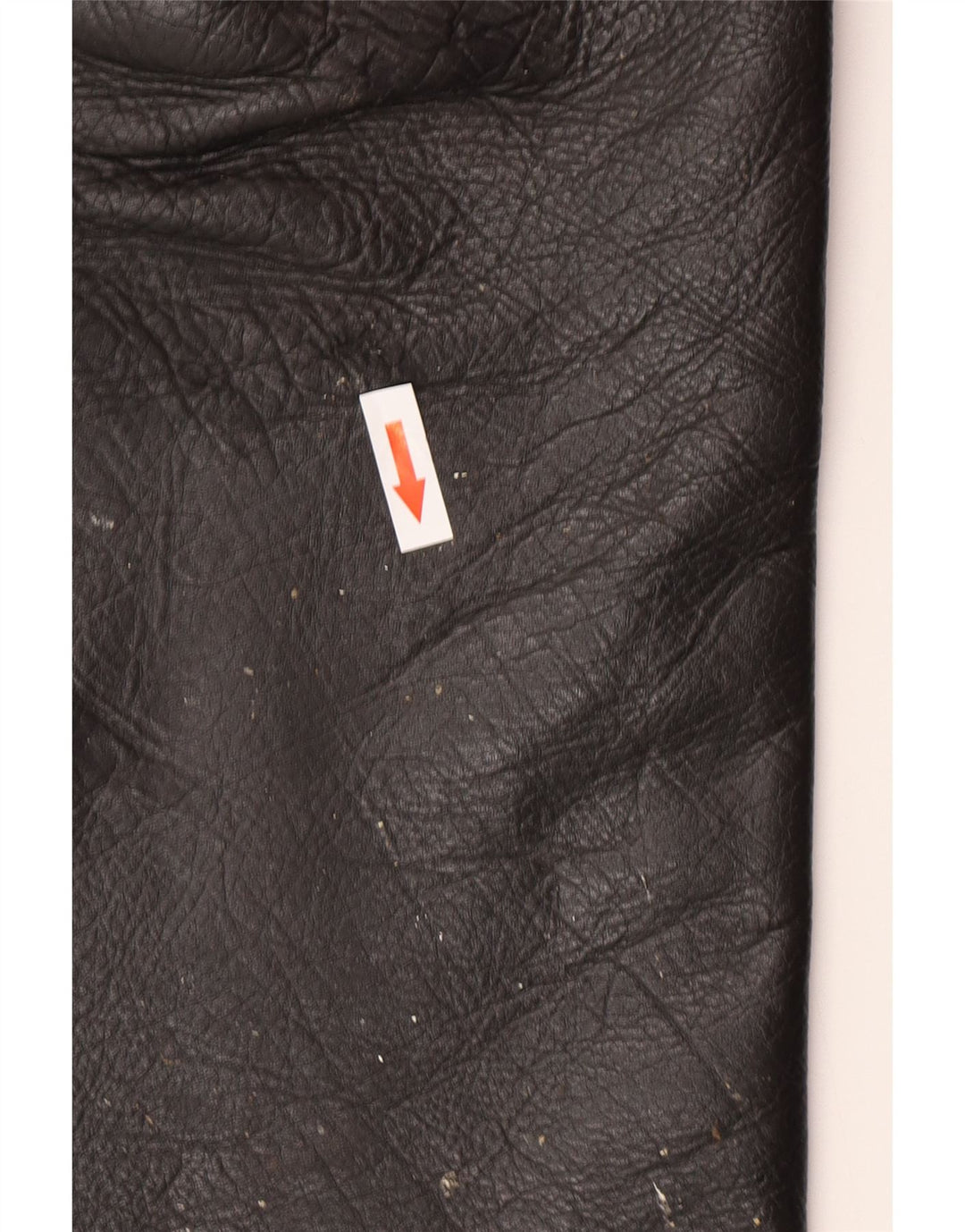 Heros By Held Pantalones de cuero para hombre W32 L30 Cuero negro