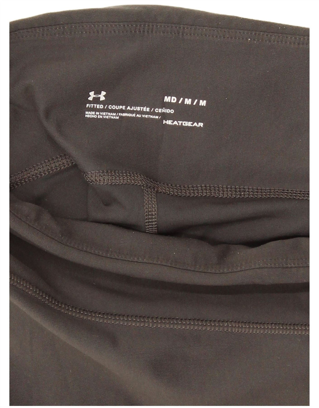 Under Armour Leggings cortos Dri Fit para mujer Reino Unido 44 Gris medio Colorblock