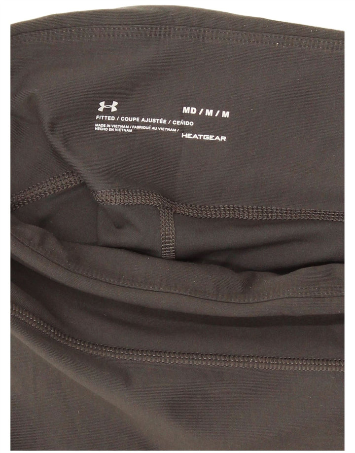 Under Armour Leggings cortos Dri Fit para mujer Reino Unido 44 Gris medio Colorblock