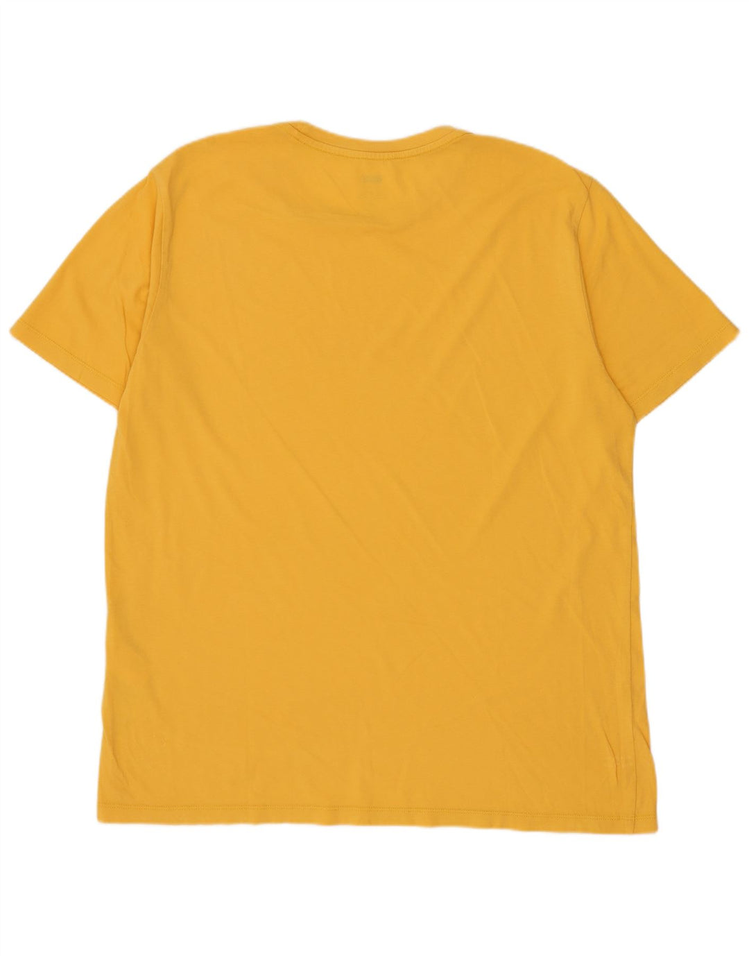 Levi's Camiseta gráfica para hombre Top grande de algodón amarillo