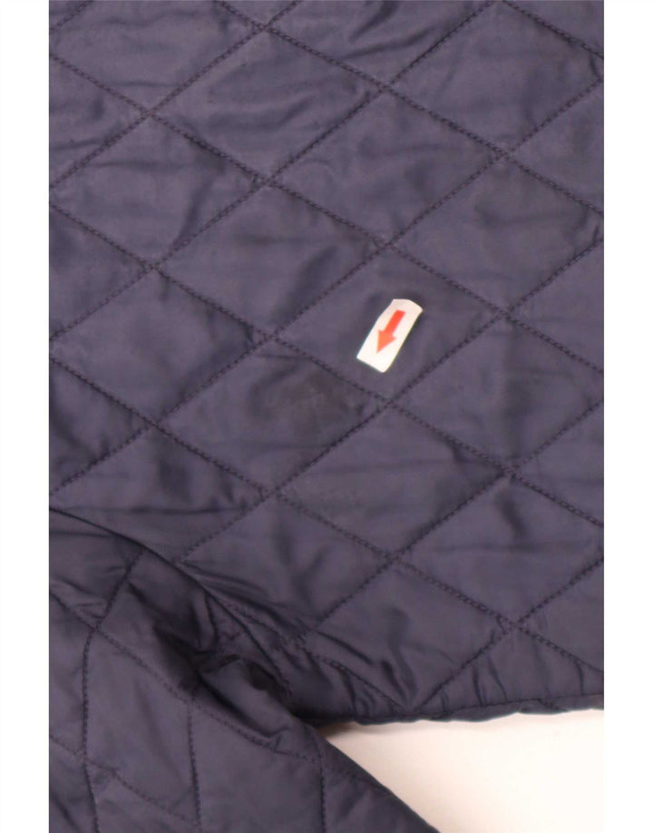 Barbour Chaqueta acolchada para mujer Reino Unido 44 Grande Poliamida azul marino