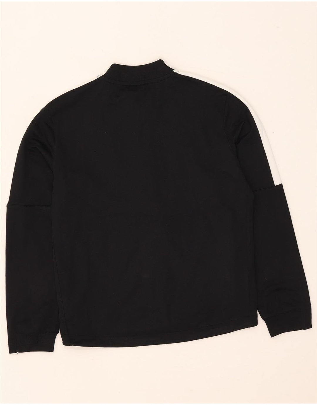 Nike - Chaqueta de chándal Dri Fit para niños, 10-11 años, tamaño mediano, color negro