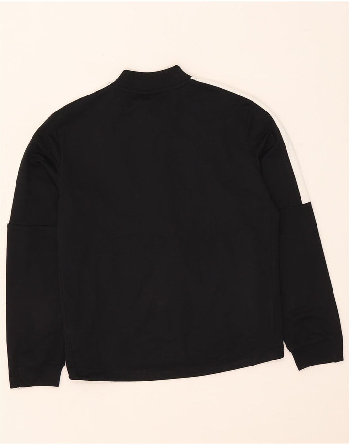 Nike - Chaqueta de chándal Dri Fit para niños, 10-11 años, tamaño mediano, color negro