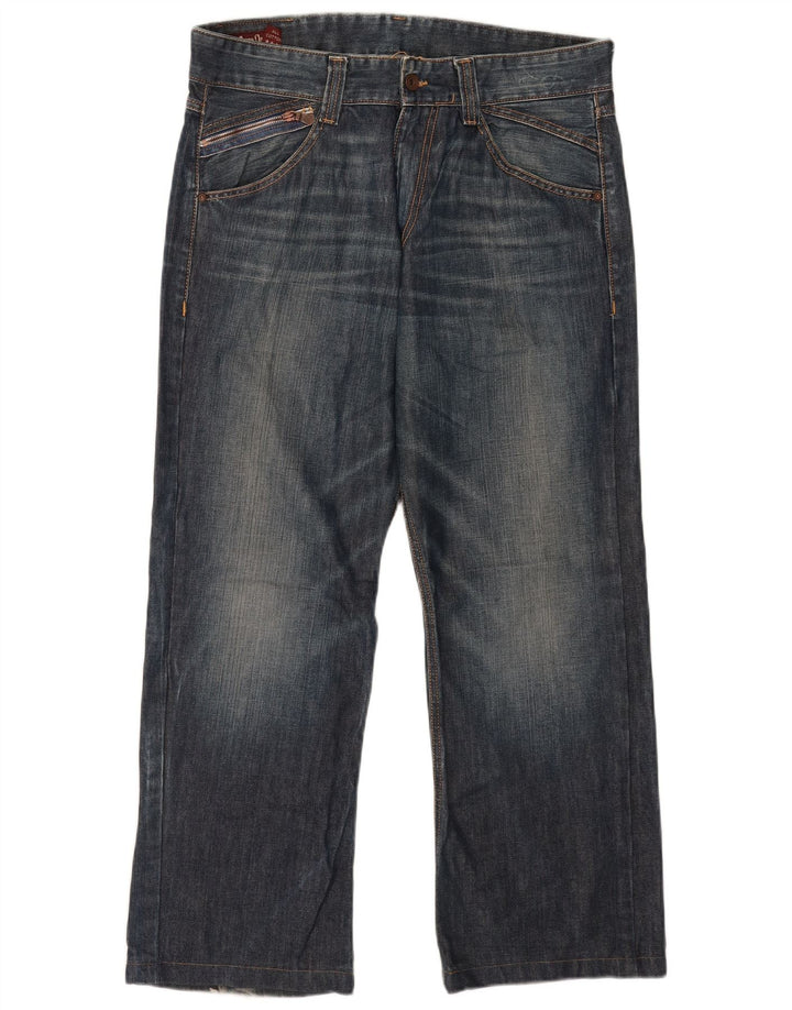 Marlboro Classics Vaqueros rectos para hombre W32 L28 Algodón azul