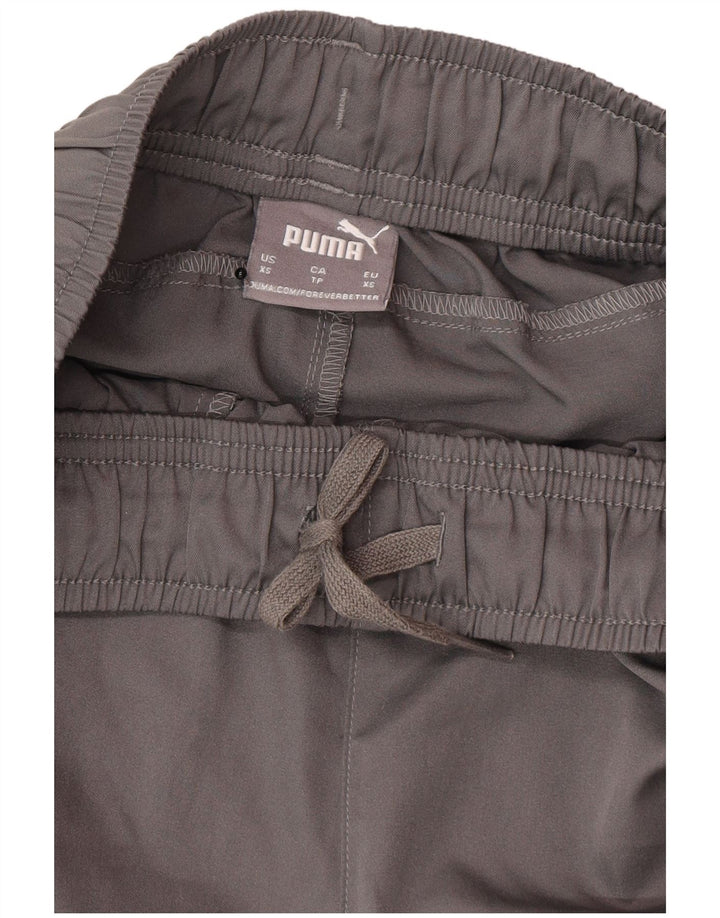Puma Pantalones cortos deportivos para hombre XS Gris Poliéster