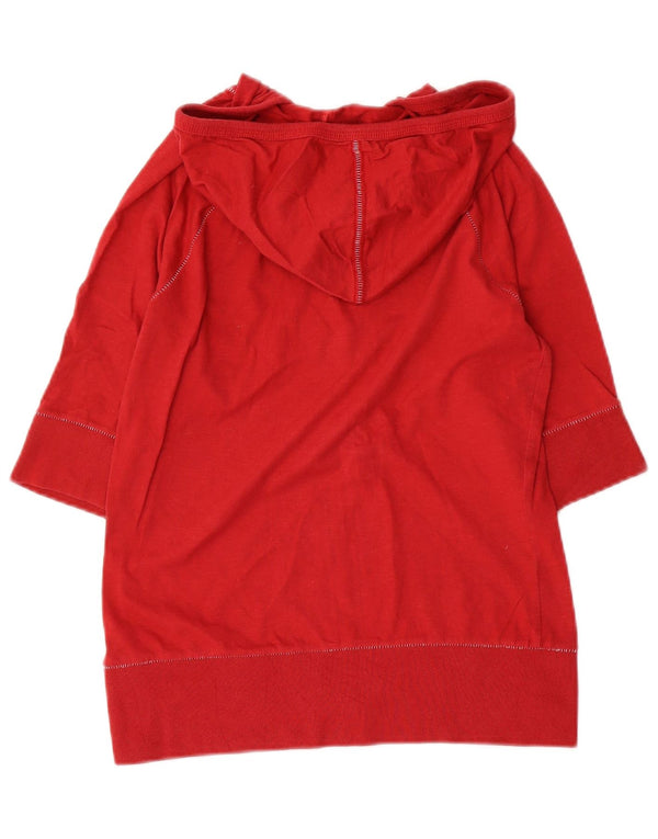 The North Face Camiseta con capucha para mujer UK 6 XS Algodón rojo