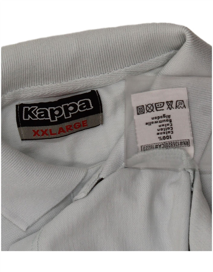 Kappa Polo Hombre 2XL Algodón Azul