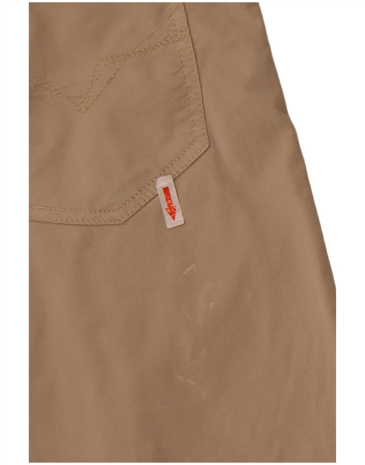 Guess Pantalones cortos casuales para hombre W34 Large Beige Algodón