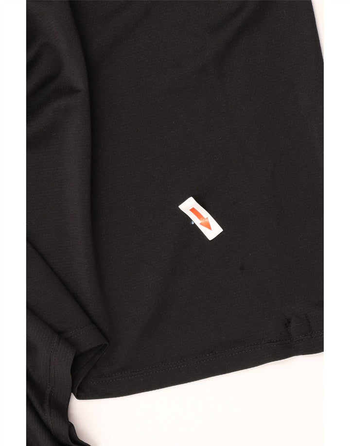 New Balance Hombre Top Manga Larga XL Poliéster Negro
