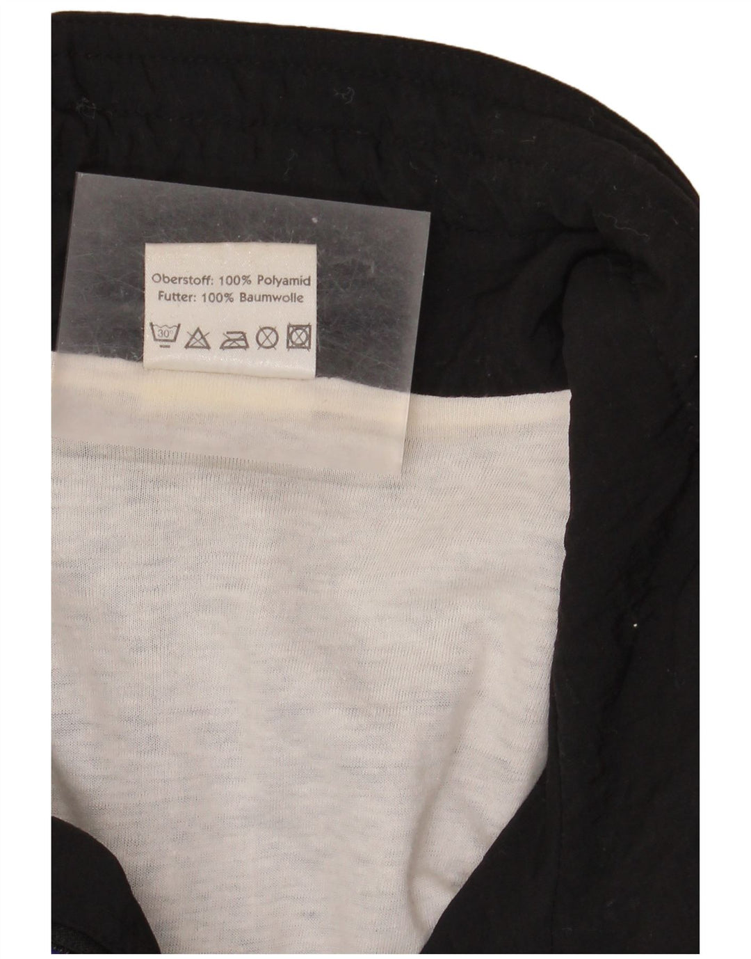 Shamp - Chaqueta de chándal para hombre, talla grande, color negro, poliamida