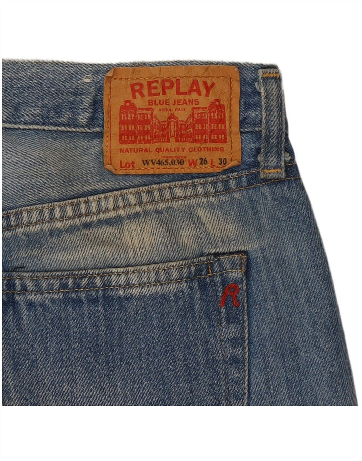 Vaqueros Bootcut Replay Mujer W26 L30 Azul