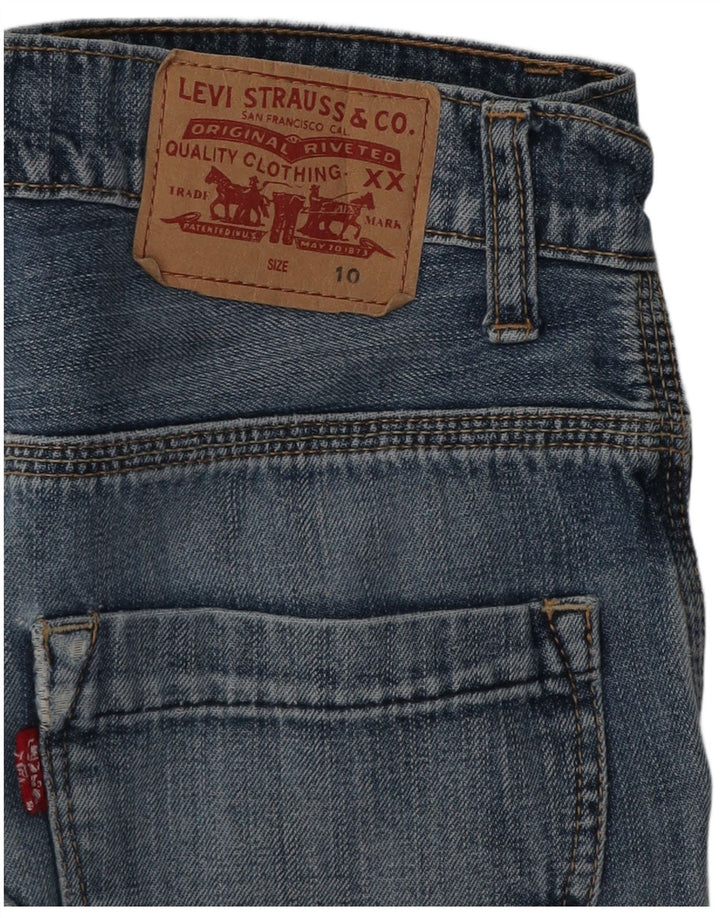 Levi's Shorts vaqueros cargo desgastados para niños 9-10 años W24 Azul