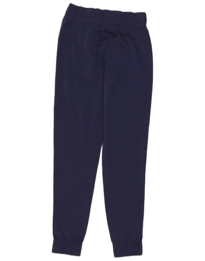 Puma Pantalones de chándal para mujer Joggers UK 10 Small Azul marino Poliéster