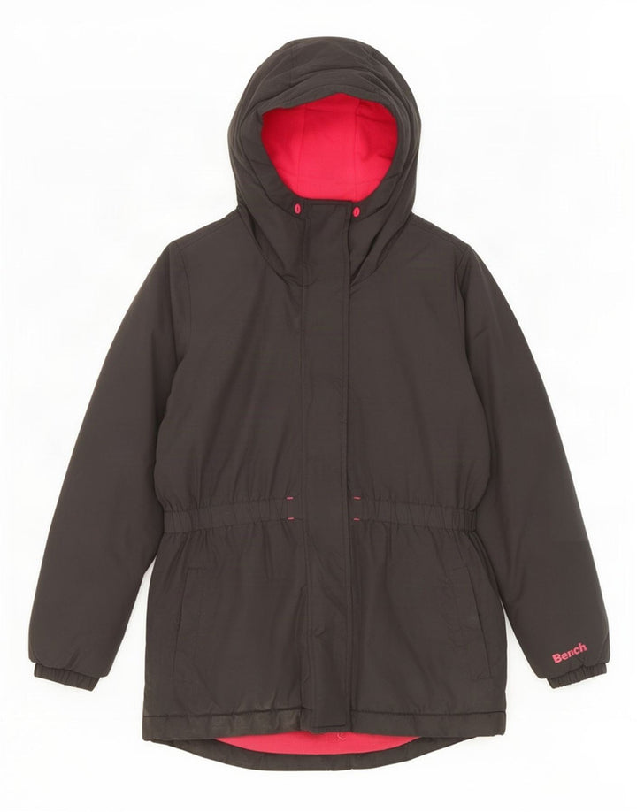 Parka con capucha Bench para niña 11-12 años Negro Poliéster
