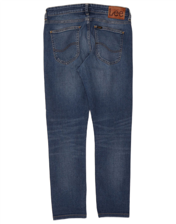 Vaqueros Lee Malone Slim W30 L27 Algodón Azul Mujer