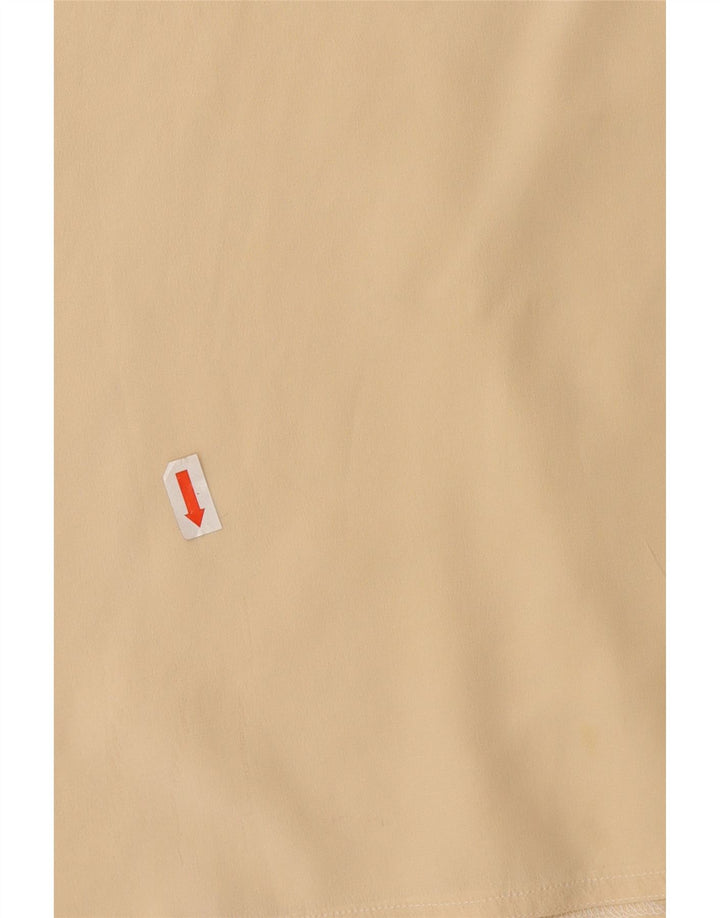 Paolo Tonali Blusa extragrande para mujer UK 10 Small Beige