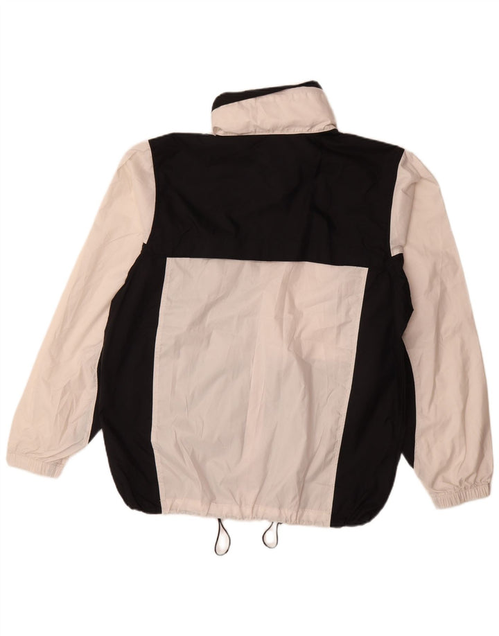 Columbia Chubasquero con capucha para hombre ES 38 Medio Blanco Colorblock Poliéster