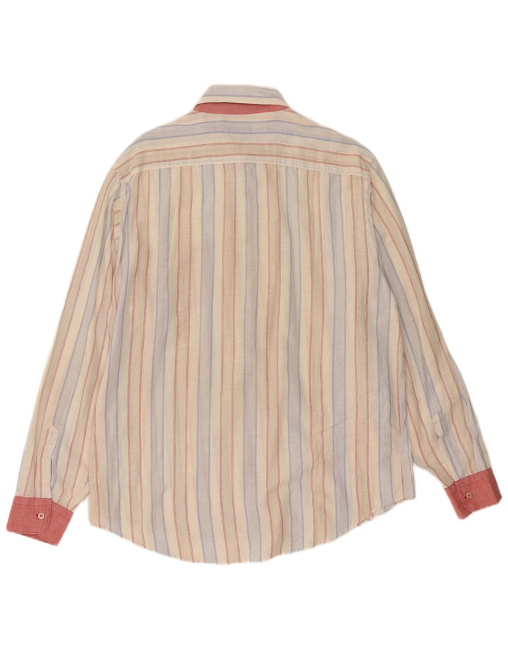 Camisa Hombre Trussardi Jeans 2XL Rayas Multicolor