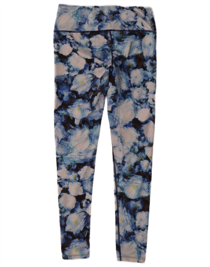 Athleta Leggings para mujer UK 40 Pequeño Poliéster floral multicolor