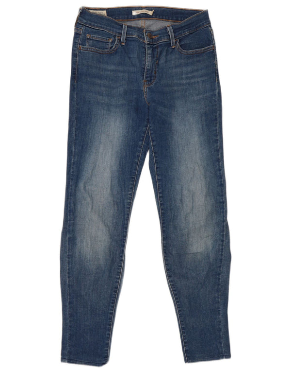 Levi's Mujer 710 Super Skinny Jeans W29 L30 Algodón Azul