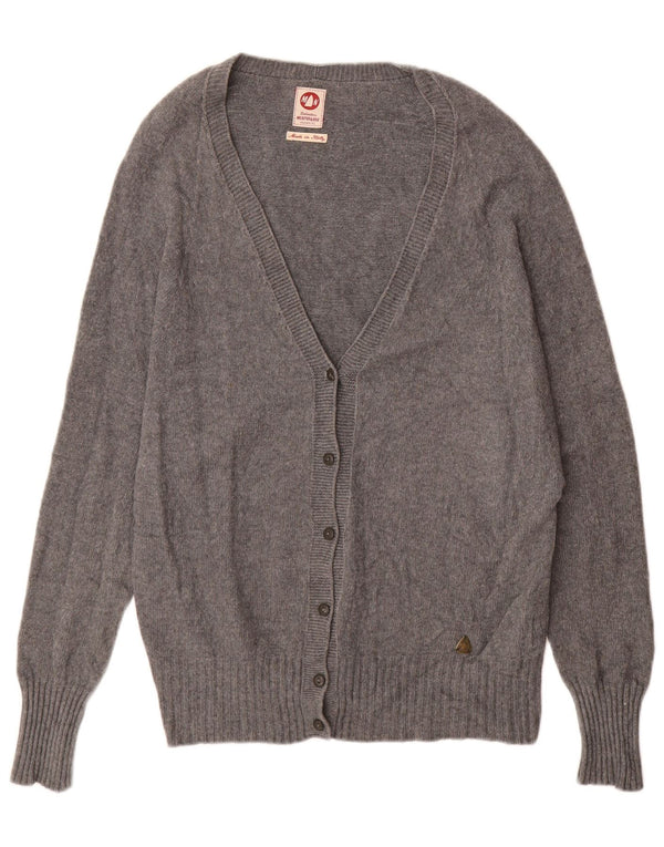 MURPHY & NYE Suéter tipo cárdigan para mujer UK 40 XL Viscosa gris