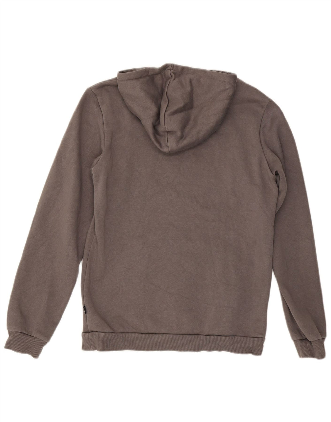 PUMA Sudadera con capucha gráfica para niños 15-16 años Algodón gris