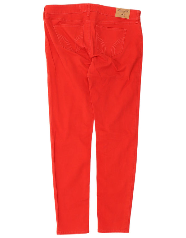 Pantalones Hollister Mujer Skinny Casuales W29 L29 Rojos