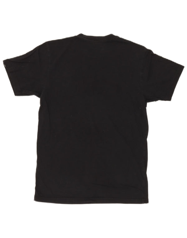 Vans Camiseta con gráfico de ajuste clásico para hombre Top pequeño de algodón negro