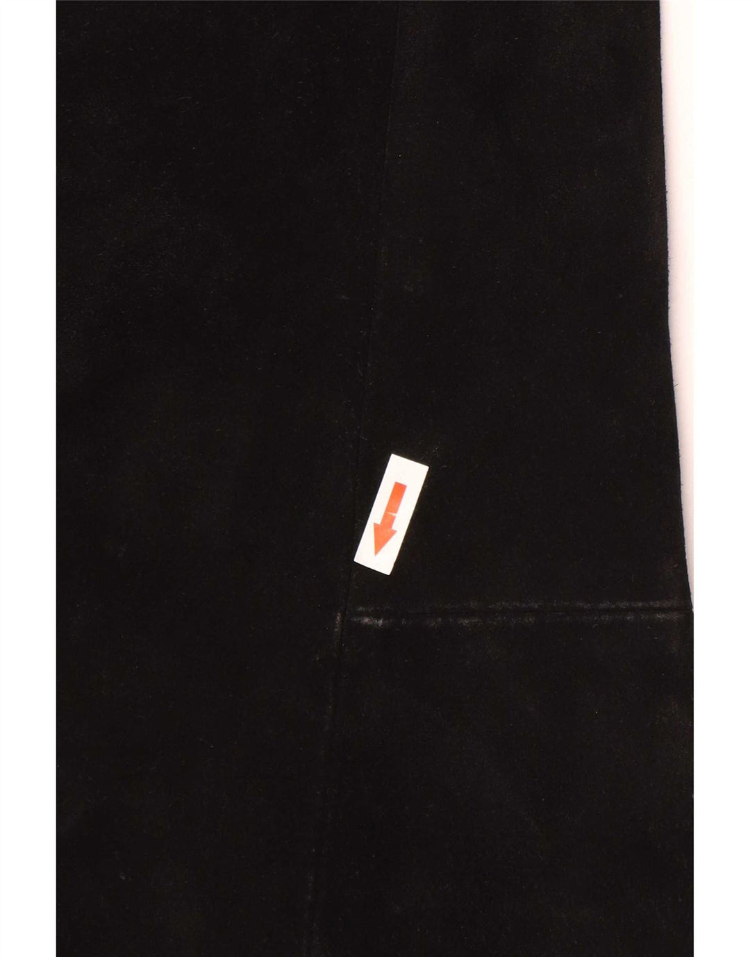 Sisley Chaqueta de ante para hombre UK 38 Medium Black Leather