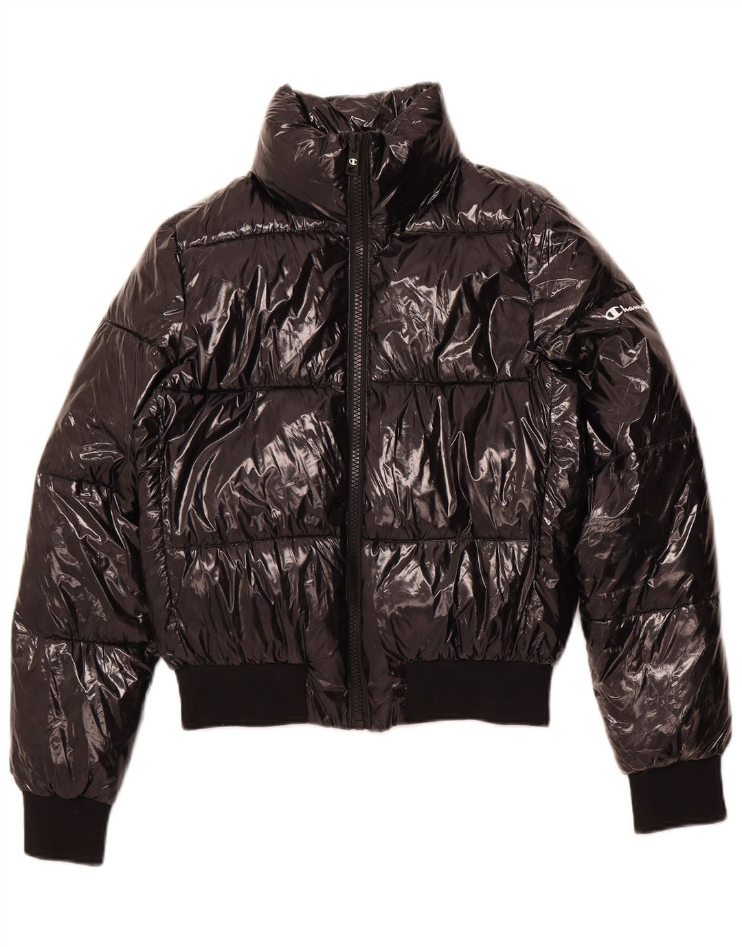 CHAMPION Chaqueta acolchada extragrande para mujer UK 6 XS Negro