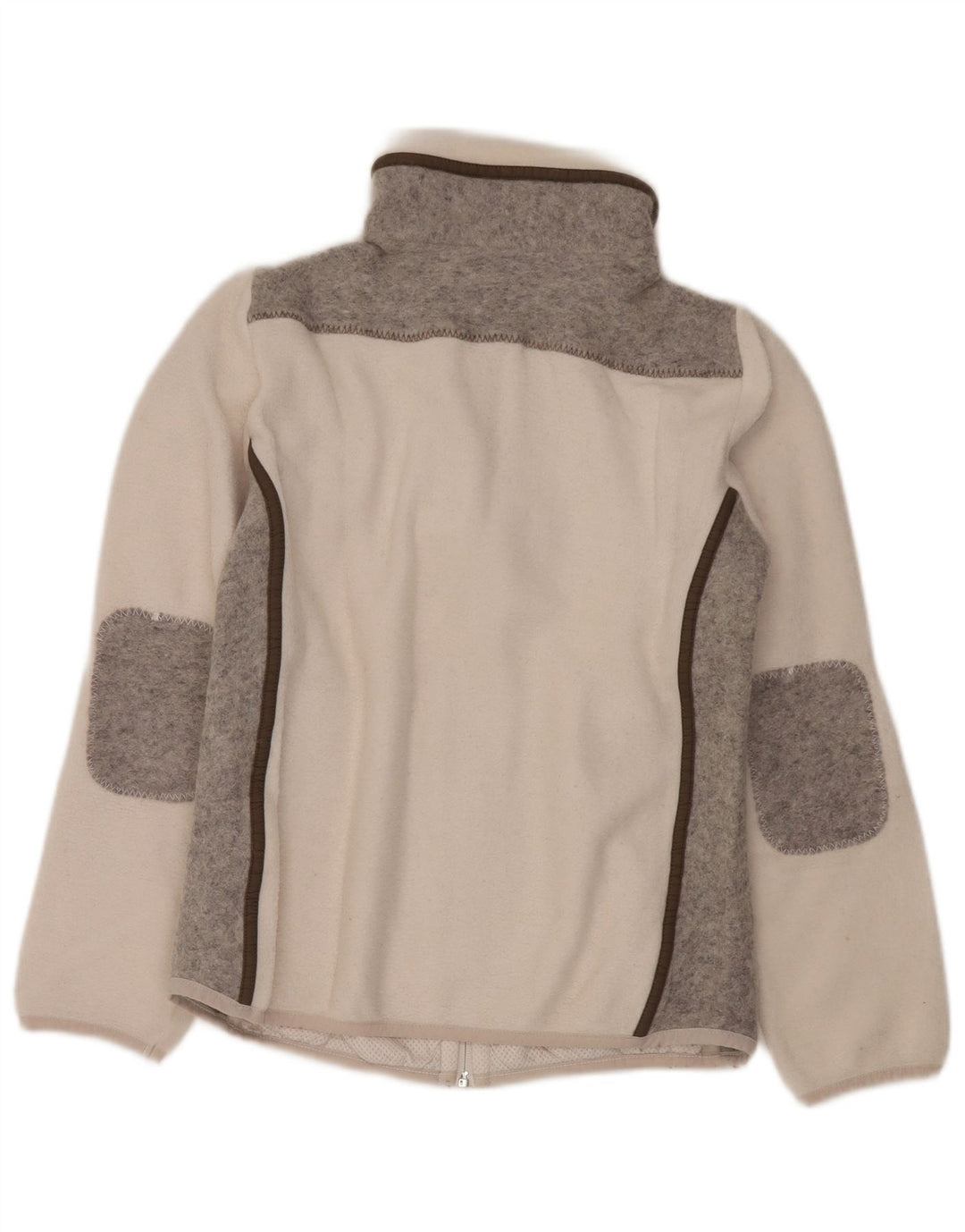 CMP Chaqueta polar para mujer UK 40 Small White Colorblock