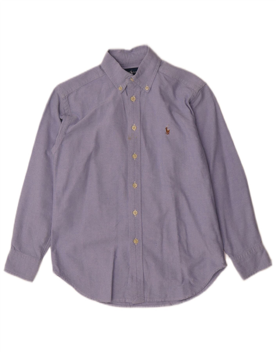 Ralph Lauren Camisa Niño 7-8 Años Azul Algodón