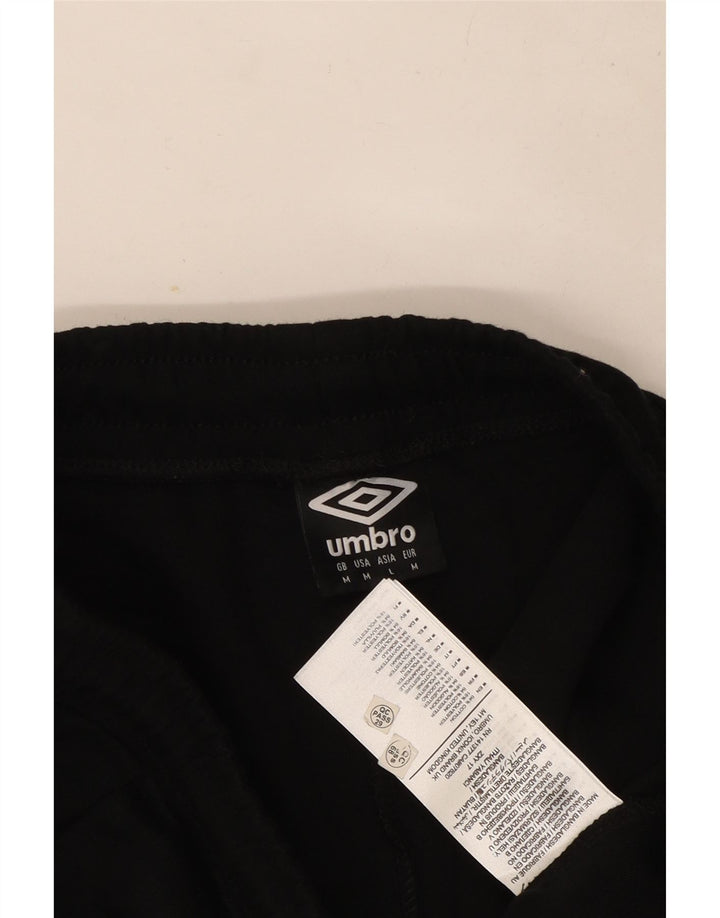 Pantalones Cortos Deportivos Umbro Hombre Algodón Negro Mediano