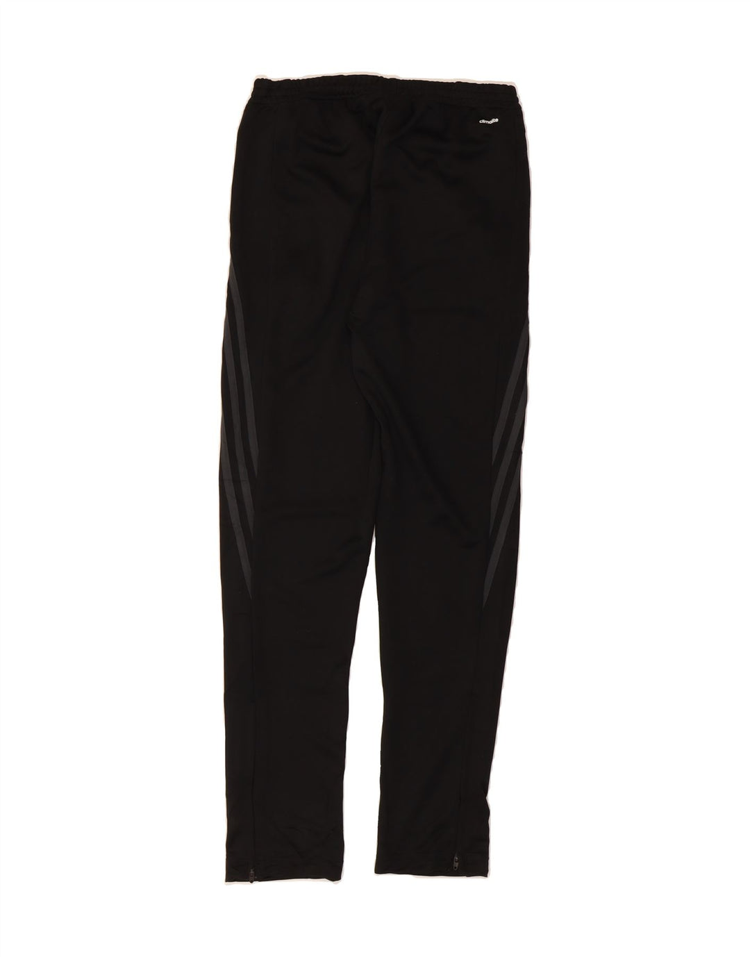 ADIDAS Boys Climalite Tracksuit Trousers 13-14 Years XL  Black Polyester Vintage Adidas and Second-Hand Adidas from Messina Hembry 
