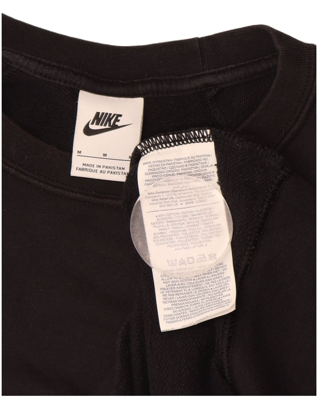 NIKE - Sudadera para mujer, talla 40, talla mediana, color negro