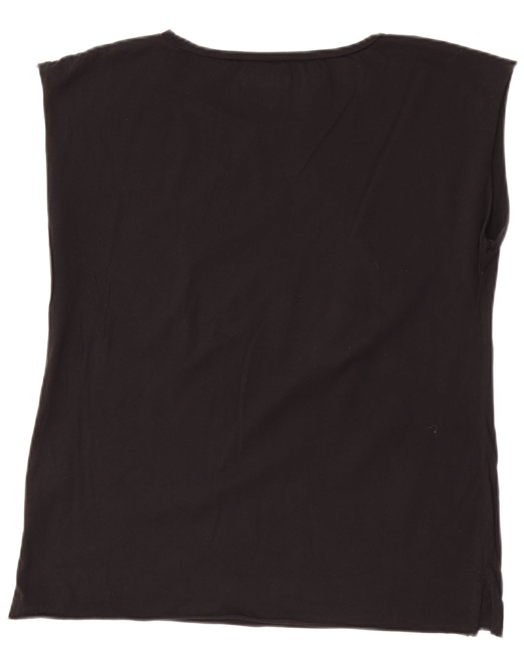 Diesel Hombre Camiseta Sin Mangas Con Estampado De Algodón Negro Mediano