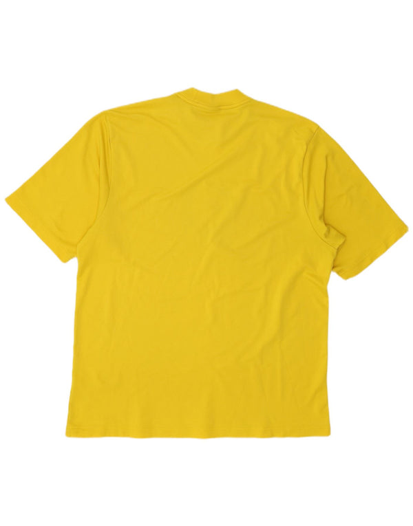 Nike Camiseta gráfica para hombre UK 47/48 2XL Amarillo Poliéster