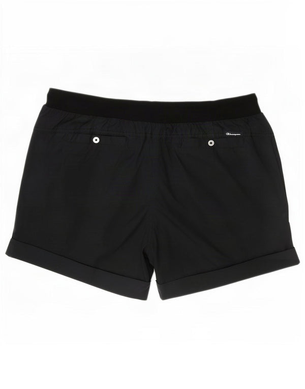 Champion Bañador Corto para Mujer UK 46 Grande Algodón Negro