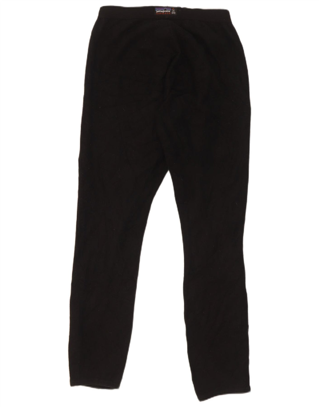 Leggings Patagonia Mujer UK 44 Poliéster Negro Mediano