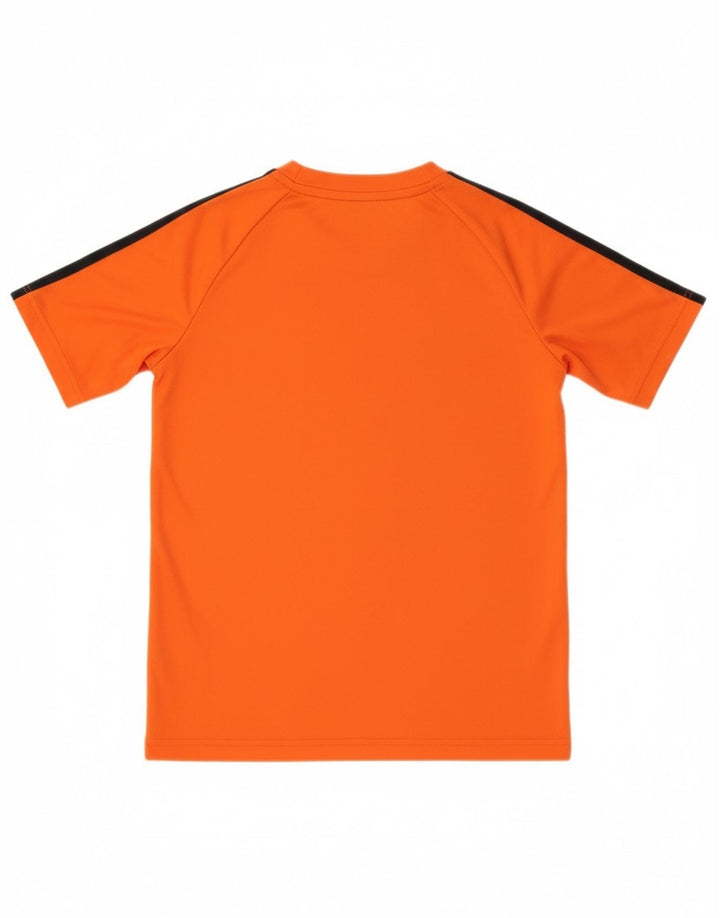 Adidas Boys Aeroready Camiseta Top 11-12 Años Naranja Poliéster