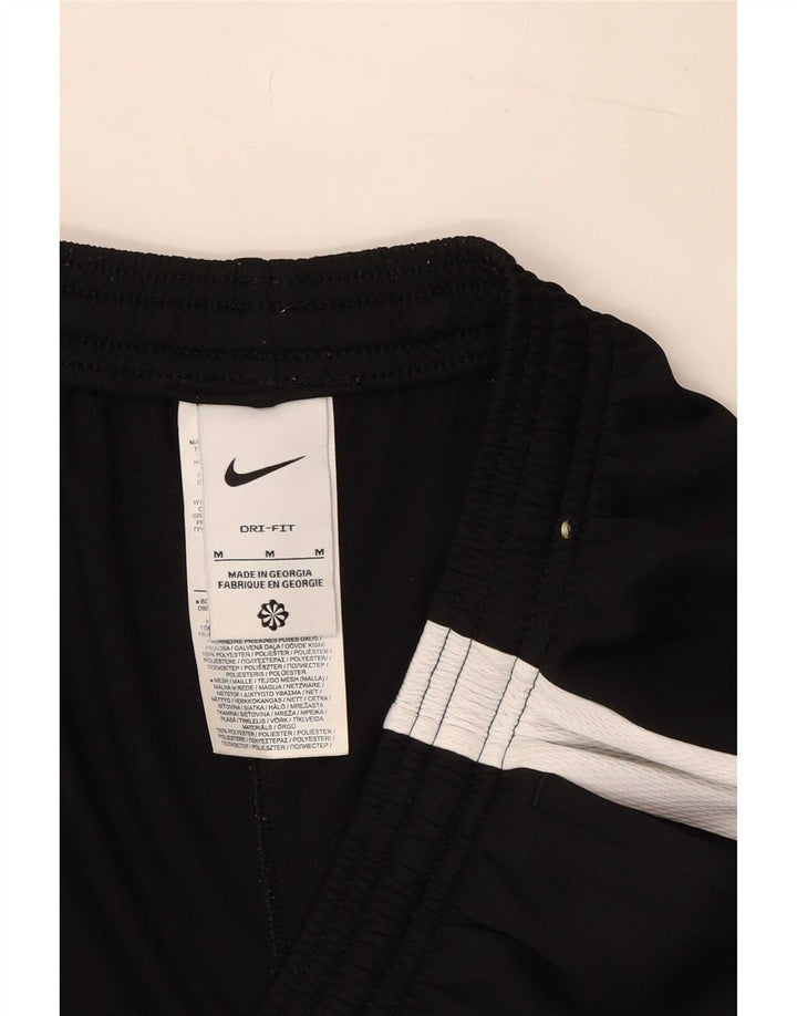 Pantalones De Chándal Nike Dri Fit Para Hombre Poliéster Color Block Negro Mediano