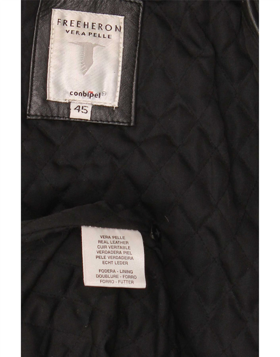 Chaqueta de cuero para mujer Conbipel IT 45 Medium Black