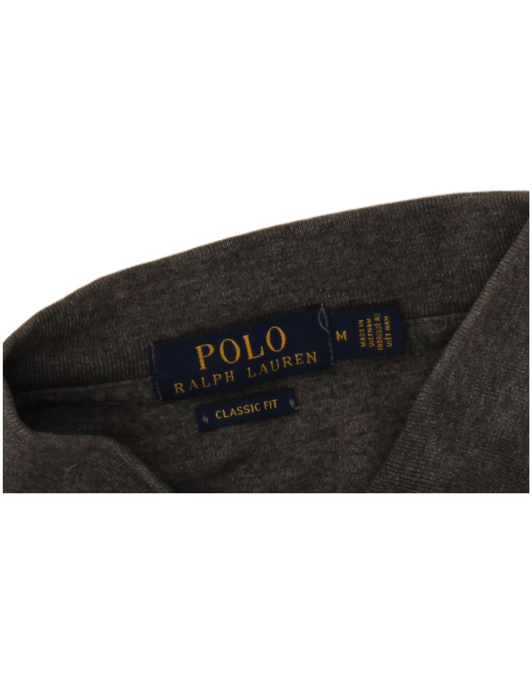 POLO RALPH LAUREN Polo de corte clásico para hombre Gris medio