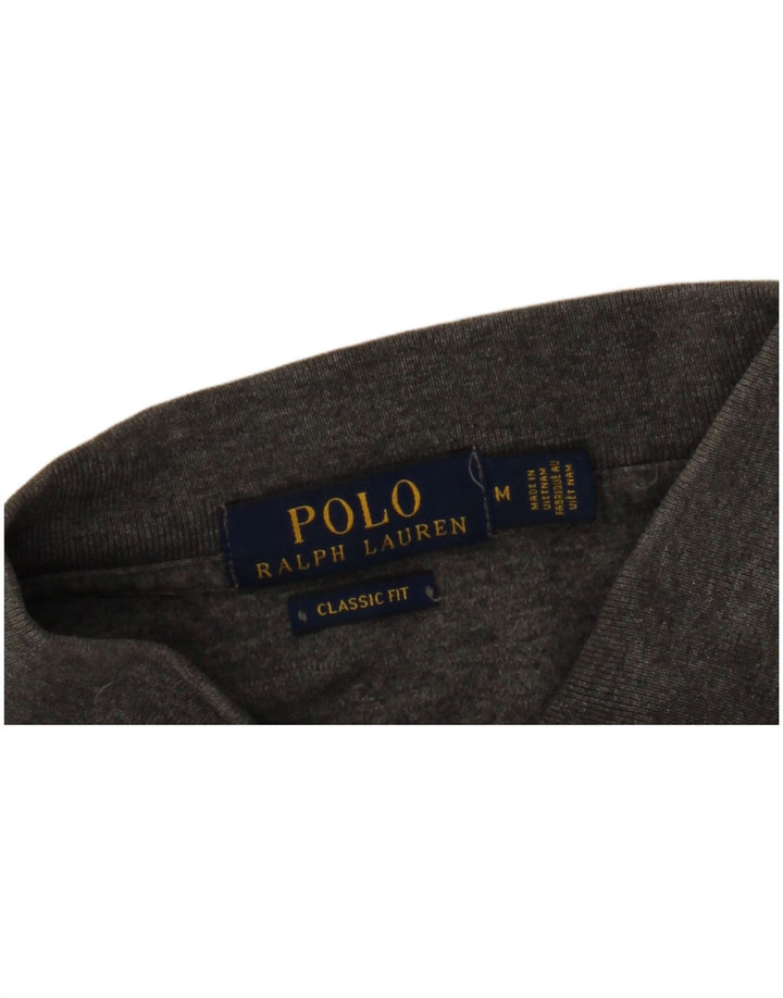 POLO RALPH LAUREN Polo de corte clásico para hombre Gris medio