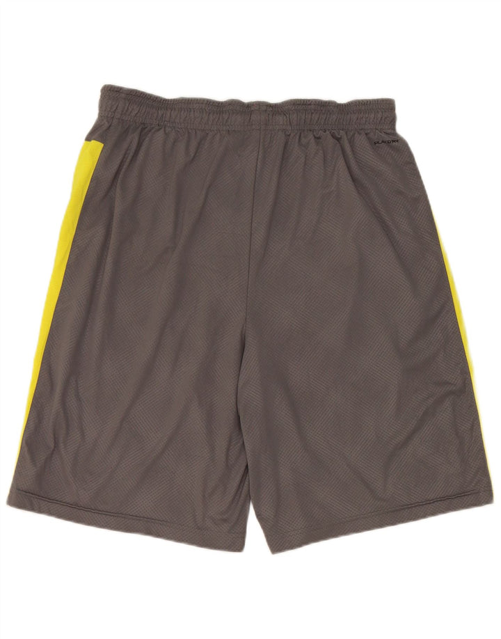 Pantalones cortos deportivos Reebok Hombre Gris medio Colorblock Poliéster