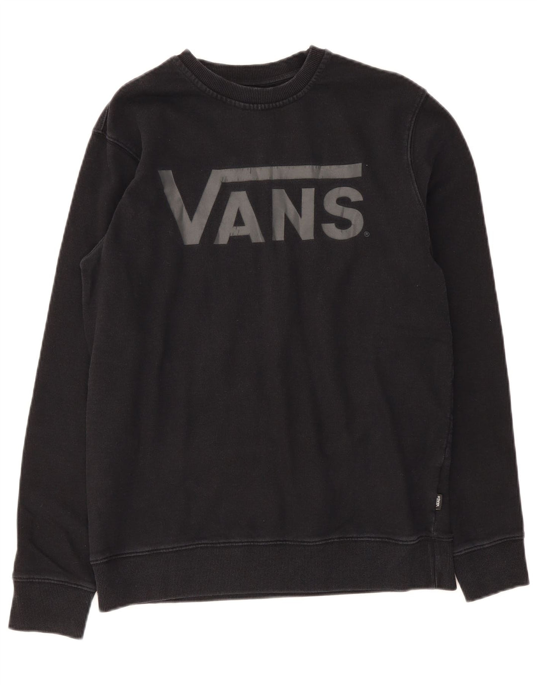 Vans Hombre Sudadera Jumper Medium Negro Algodón