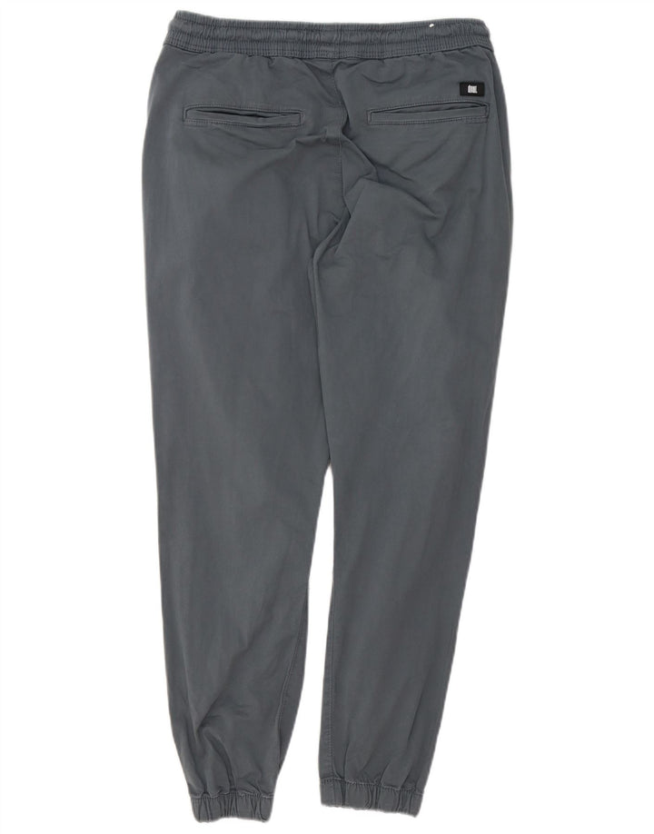 Zara Hombre Joggers Chinos Pantalones Medianos W31 L27 Gris