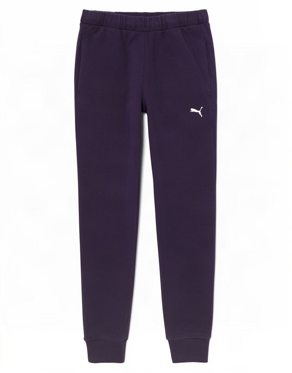 Pantalones De Chándal Puma Hombre Joggers Medium Azul Marino Algodón