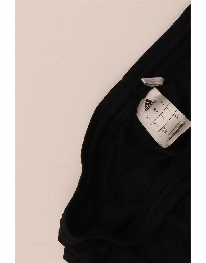 Adidas Mens Climalite Sport Shorts Grande Negro Poliéster